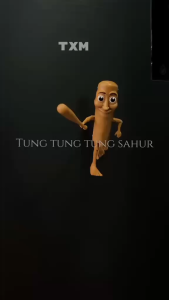 Đồ chơi Toy Móc khóa Mô hình Tung Tung Tung Sahur / đồ chơi brainrot hot trend