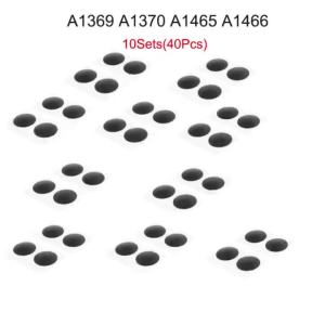 40Pcs 10Sets Rubber Bottom Case Feet Foot Pad Kit For MacBook Air 13" A1369 A1370 A1465 A1466 Laptop Replacement Feet