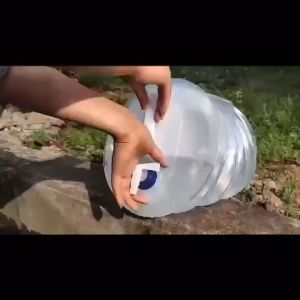 4 Saiz Bekas Air Lipat/Foldable Water Container 15L Collapsible Water Bag Portable Water Storage Bucket/折叠水桶 制水