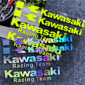 Kawasaki Motorcycle Sticker Logo Set Racing Team Tank Emblem For Kawasaki Z800 ZRX400 ZRX1100 ZRX1200 Z750 Z1000 ER-6 ZR-7R
