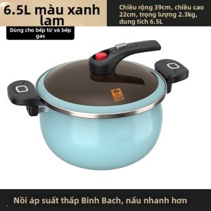 KOBACH | Nồi Áp Suất Gia Đình Tương Thích Điện Từ & Gas Phủ Men
