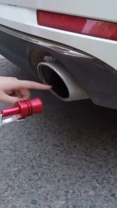 TURBO SOUND WHISTLE Modified CAR MOTOR EXHAUST Pipe Sound Muffler Fake Blow Off Valve Simulation Alloy Motorbike Tip Bunyi Pipe Moto Kereta 汽车排气孔