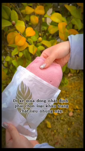 Khẩu Trang Kèm Bịt Tai Giữ Ấm Mùa Đông Cao Cấp Mềm Mại Thoáng Khí Chống Gió Lạnh Dành Cho Nam Nữ Người Lớn