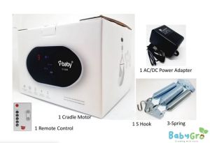 I-Baby V1 2020 Electronic Baby Swing Cradle Machine & Spring Set | Bluetooth