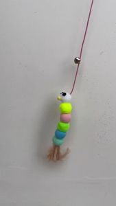 Mainan Interaktif Penggoda Kucing Model Gantung Otomatis Bentuk Tikus Dengan Bel - Mainan Gantung Kucing Mainan Ayun Kucing Berperekat Dapat Disesuaikan - Mainan Interaktif Penggoda Kucing cat toy - Mainan Kucing Gantung - Interactive Cat Toy