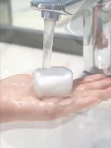 SPEEDS Tisu Wajah 26x23cm Mini Tisu Mini Permen Kompres Tissue Bahan Kapas Lembut ISI 10PCS