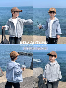 Áo Khoác Trẻ Em Baseball 2025 Mùa Xuân Mùa Thu Cho Bé Trai Quần Áo Thể Thao Trẻ Em Áo Khoác Có Mũ Trùm Đầu Dài Tay Chất Liệu Cotton