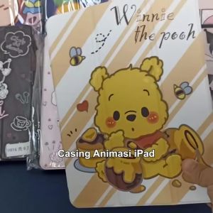 Anime Case iPad untuk iPad Gen 9/10 10.2\" 10.9\" Air 4/5 Pro 11inch 2018 dengan Pencil Holder Case