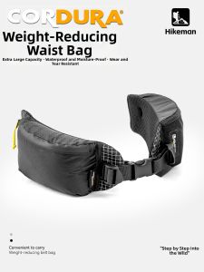 HIKEMAN | Durable Adjustable Quick-release Waist Pack