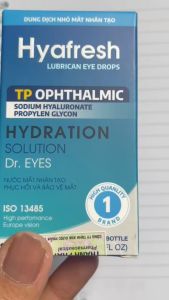 Dung Dịch Nhỏ Mắt Nhân Tạo Hyafresh Giúp Phục Hồi Và Bảo Vệ Mắt Lọ 13ml