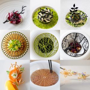 2024 New Lace Silicone French Style Baking Decoration Fragrant Crisp Biscuit Mold Hollow Leaf Ring Baking Tools Kitchen Utensils