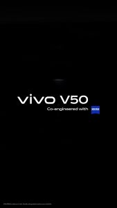 vivo V50 (8+256) CPU : Snapdragon® 7 Gen 3 จอ 6.77 นิ้ว กล้องหน้า 50MP กล้องหลัง 50MP OIS ZIESS+50MP AF Ultra wide แบตเตอรี่ 6000 mAh ชาร์จไว 90W Flashcharge