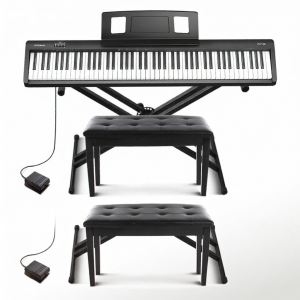 Beginner Friendly Portable Digital Piano 88 keys