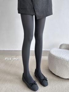 Gray Miu Series Pantyhose Thin 120D High Elastic Matte Base Pants Grey Systemed Slight Pressure Slimming Silk Stockings