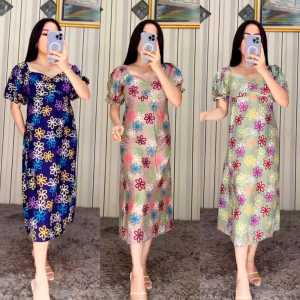 Seri Dress Zoya: Daster Kerut Termurah & Kekinian untuk Rumah
