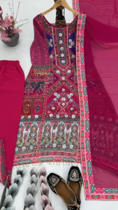 [PRE-ORDER] Ready Made Heavy Fuax Georgette Suit (10-15days delivery)