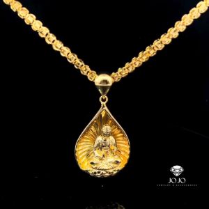 M1615 Mặt và Dây chuyền nữ thiết kế hình PHẬT sang trọng JOJO