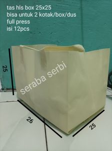 tas hla box 25x25 tas spunbond tas besek tas kue tas box nasi tas kotak nasi tas hajatan tas berkat tas syukuran
