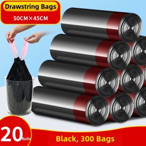FURENJILI | Thickened Drawstring Garbage Bags Large