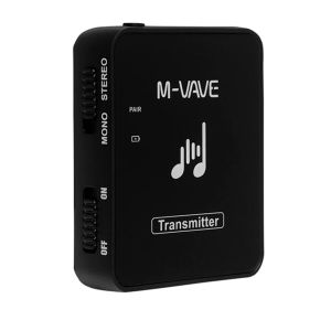 M-VAVE | M-VAVE Wireless Earphone Monitor Rechargeable Transmitter Receiver Streaming System Musical For Mono Stereo Phone Record