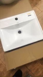 Chậu rửa mặt lavabo bán âm Groves GRVL1804