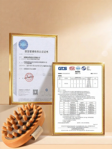 Universal Full Body Meridian Brush Massage Comb Essential Oil Wooden Handle Multi-Tooth Professional Quality Hair Comb