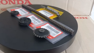 โซ่ราวลิ้นชุดใหญ่ Wave110i ปี2009-2020 บวกเฟืองปั๊มน้ำมันเครื่อง