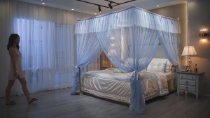 Màn mùng chống muỗi 3 cửa (MÀN RỜI- KHÔNG KHUNG)