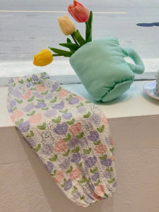 Girls Floral Mosquito Proof Pants Summer New Style Baby Casual Nine Points Thin Cotton Trousers Outdoor Wear Children Clothes