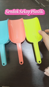BG SENDOK SEKOP PLASTIK /SENDOK TAKAR ES BATU TEPUNG BIJI KOPI ICE CUBE SPOON PLASTIK SERBAGUNA