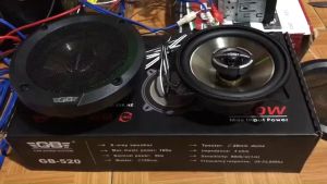 Cặp Loa cánh ô tô Gb 520 kiểu dáng hiện đại công suất lớn âm thanh chuyên ngiệp phù hợp với mọi dòng xe