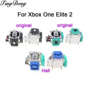 2 Chiếc 3D Analog Hall Điện Từ Cần Điều Khiển Cho Xbox One Elite 2 Bộ Điều Khiển ThumbSticks Cảm Biến Sửa Chữa Một Phần