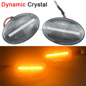 1Pair Turn Signal Lamp For Opel Sintra 1996-1999 For Opel Corsa B (S93) 1993-2000 Dynamic LED Side Marker Lihgt