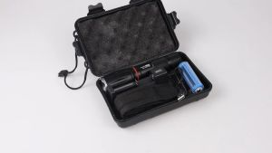 TaffLED Paket Senter LED Torch Cree XM-L T6 + Baterai + Charger + Box - E17 COB