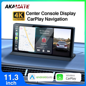 11.3inch Wireless CarPlay Android Auto Navigation 4K Display Suspension Center Console Fully Fitted Screen Bluetooth AUX USB