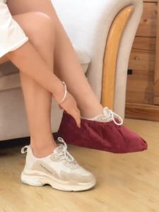 Reusable Flannel Shoes Covers Non-slip Indoor Foot Cover Dust New Years Essential Items For Home