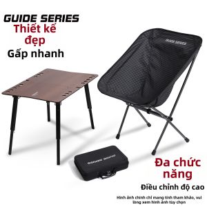 guide series | Bộ Bàn Ghế Dã Ngoại Điều Chỉnh Được Nhôm