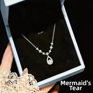 GLTEN | Mermaid Tear Crystal Necklace