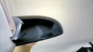 For VW GOLF 5 V MK5 GTI Jetta Passat B5.5 B6 EOS Sharan Superb Side Wing Rear View Mirror Cover Caps Shell ABS Plastic