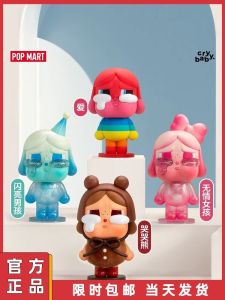 Pop Mart Crybaby Tear Factory Collectible Figure Blind Box Trendy Toy Desktop Ornament Gift Articulated PVC Collectible