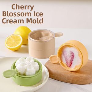 ZHUOLESHI | Food-Grade Household Silicone Ice Cream Molds