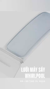 (Q2HCM) Lưới lọc xơ vải cho máy sấy Whirlpool