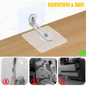 เครื่องเรือนกันตกปรับสายรัดเฟอร์นิเจอร์ ที่ยึดตู้สมอเสี่ยงสำหรับเด็ก - ราคาพิเศษ