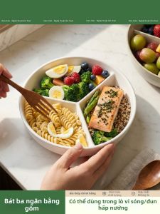 HANXIAO | Ceramic Divided Steamer Pan Baby Food Preparation