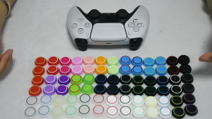 4Pcs XBOX PS5 Thumb Grip Analog / Stick Circle Protective Cap / Silicone Cap Cover