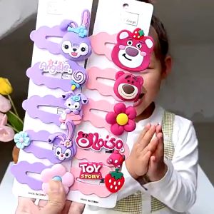 5 In 1 Jedai Jepit Rambut Jepitan Wanita Anak Perempuan Karakter Motif 3D Hair Pin Aksesoris Fashion Gaya Korea Korea Thailand Premium Ori Original