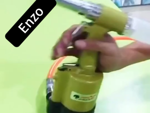 Pneumatic Air Hydraulic Rivet Gun Heavy Duty Blind Riveter Professional Riveting Tool Fits 2.4-5MM