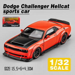 LEO 1:32 Dodge Hellcat Diecast Model Car Alloy Cars Toys Collection Gift For Kids Boy Girl