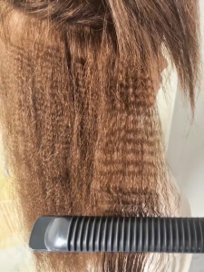 Hộ gia đình tốt Bàn là lượn sóng tóc nếp gấp chống bỏng crimpes Irons Fluffy sóng sắt tấm hẹp dụng cụ tạo kiểu 110-220V