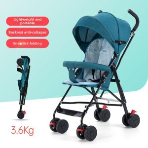 ZIYINGCHA | Portable Folding Stroller for Summer Travel